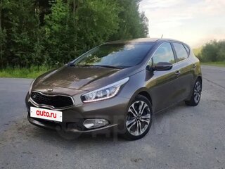 2014 Kia Ceed II, коричневый, 1300000 рублей, вид 1