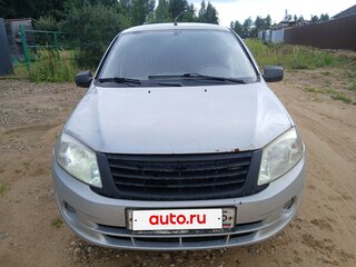 2013 Lada (ВАЗ) Granta I, серебристый, 82000 рублей, вид 2