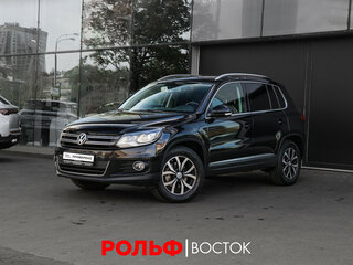 2014 Volkswagen Tiguan I Рестайлинг, чёрный, 1400000 рублей, вид 1