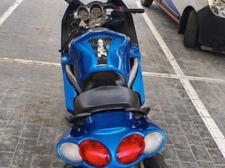 2002 Kawasaki ZZR 1200, синий, 500000 рублей, вид 4