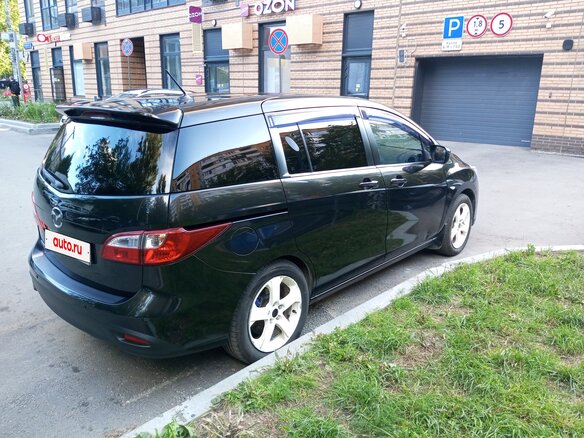 2012 Mazda 5 II (CW), чёрный, 1100000 рублей - вид 2