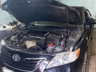 2007 Toyota Camry VI (XV40), чёрный, 1350000 рублей, вид 1