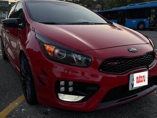 2016 Kia Ceed GT I Рестайлинг, красный, 1390000 рублей, вид 5