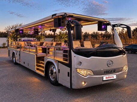 2007 Higer KLQ 6840, серебристый, 1000000 рублей, вид 1