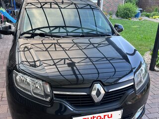 2014 Renault Logan II, чёрный, 540000 рублей, вид 2
