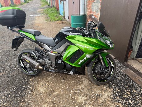 2013 Kawasaki Z 1000SX, зелёный, 805000 рублей, вид 2