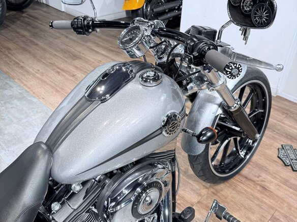 2015 Harley-Davidson Breakout, серебристый - вид 13