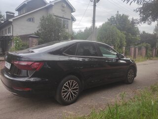 2021 Volkswagen Jetta VII, чёрный, 1830000 рублей, вид 3