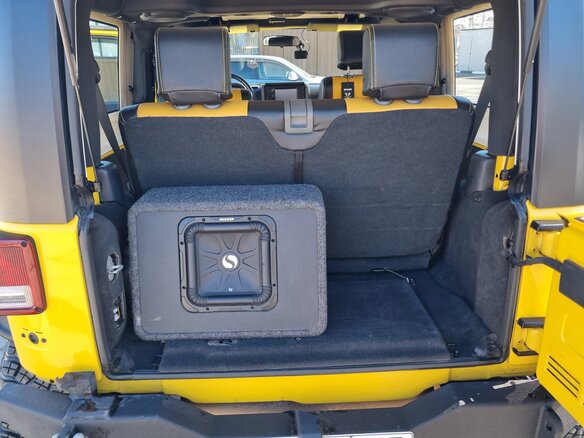 2008 Jeep Wrangler III (JK), жёлтый, 4050000 рублей - вид 16
