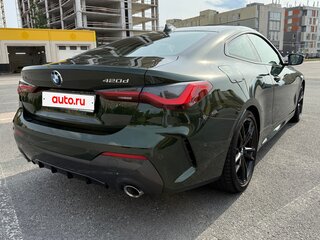 2022 BMW 4 серии 420d xDrive G22, G23, G26, зелёный, 6200000 рублей, вид 4
