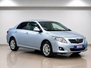2007 Toyota Corolla AMT X (E140, E150), голубой, 629000 рублей, вид 1