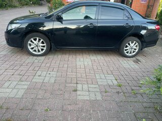 2008 Toyota Corolla X (E140, E150), чёрный, 595000 рублей, вид 4