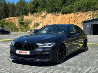 2021 BMW 5 серии 520i VII (G30/G31/G38) Рестайлинг, чёрный, 4480000 рублей, вид 1