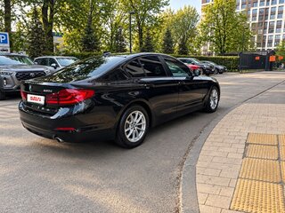 2019 BMW 5 серии 520d xDrive VII (G30/G31/G38), чёрный, 3700000 рублей, вид 5