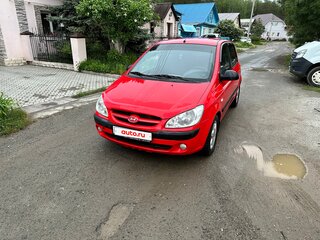 2005 Hyundai Getz I Рестайлинг, красный, 360000 рублей, вид 1