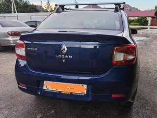 2016 Renault Logan II, синий, 750000 рублей, вид 4