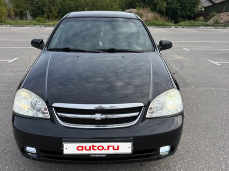 2007 Chevrolet Lacetti I, чёрный, 390000 рублей, вид 2