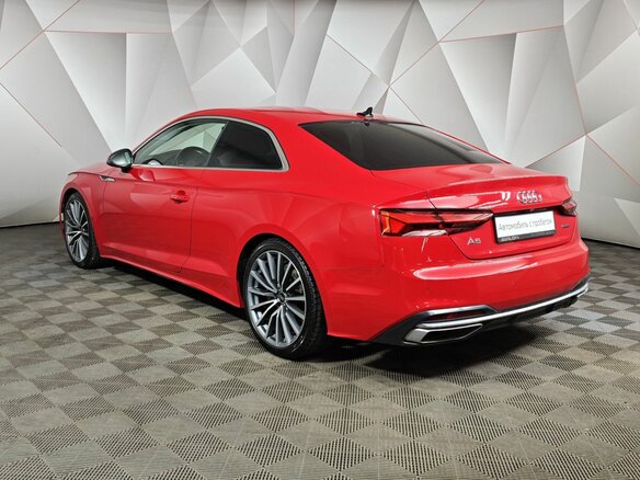 2021 Audi A5 45 TFSI II (F5) Рестайлинг, красный, 4390000 рублей - вид 3