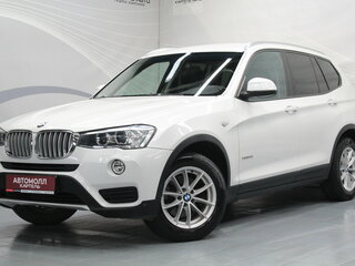 2015 BMW X3 20i xDrive II (F25) Рестайлинг, белый, 1929000 рублей, вид 1