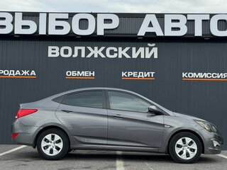 2015 Hyundai Solaris I Рестайлинг, серый, 935000 рублей, вид 4
