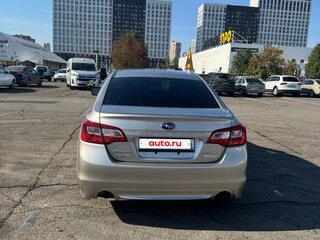 2016 Subaru Legacy VI, жёлтый, 1620000 рублей, вид 4