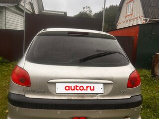2004 Peugeot 206, серый, 170000 рублей, вид 4