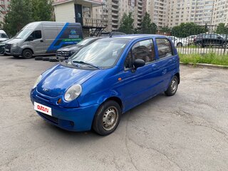 2008 Daewoo Matiz I Рестайлинг, синий, 170000 рублей, вид 3