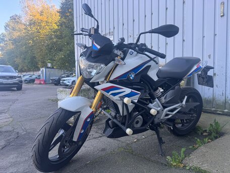 2017 BMW G 310 R, белый, 390000 рублей, вид 2