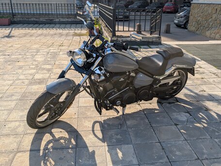 2009 Yamaha XV 1900, серый, 1100000 рублей, вид 3