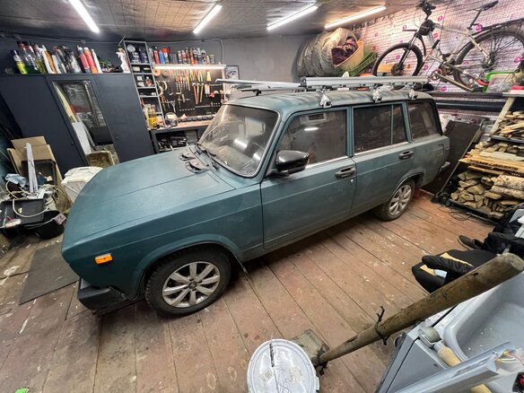2005 Lada (ВАЗ) 2104 4-speed, зелёный, 150000 рублей - вид 3