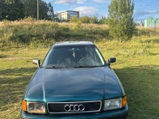 1992 Audi 80 V (B4), зелёный, 150000 рублей, вид 2