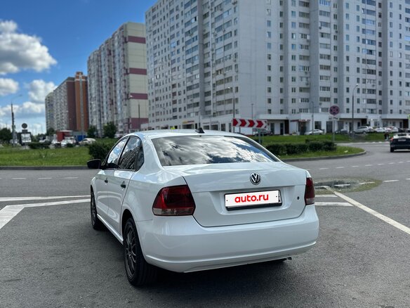 2010 Volkswagen Polo V, белый - вид 8
