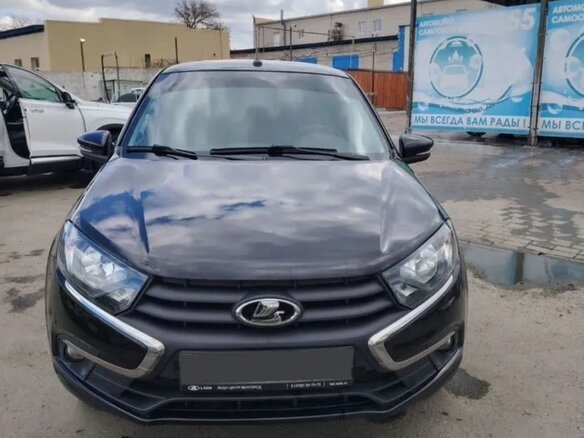 2025 Lada (ВАЗ) Granta I Рестайлинг, чёрный, 1150000 рублей - вид 1