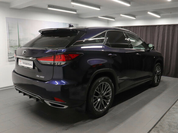 2019 Lexus RX 300 IV Рестайлинг, синий, 4470000 рублей - вид 3
