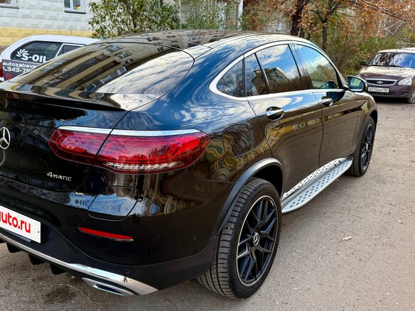 2022 Mercedes-Benz GLC Coupe 300 e I (C253) Рестайлинг, чёрный, 6780000 рублей - вид 7