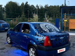 2007 Renault Logan I, синий, 350000 рублей, вид 5