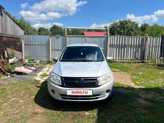 2013 Lada (ВАЗ) Granta I, серебристый, 220000 рублей, вид 2