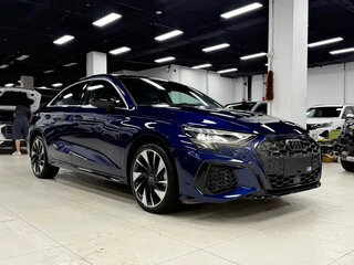 2023 Audi A3 35 TFSI Long IV (8Y), синий, 2310000 рублей, вид 4