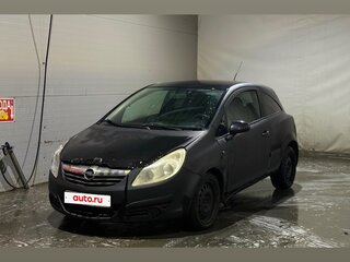 2007 Opel Corsa D, чёрный, 105000 рублей, вид 1
