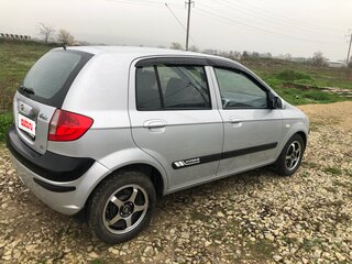 2008 Hyundai Getz I Рестайлинг, серебристый, 660000 рублей, вид 3