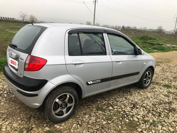 2008 Hyundai Getz I Рестайлинг, серебристый, 660000 рублей - вид 2