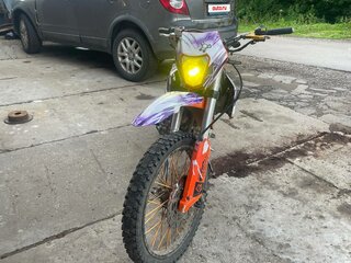 2024 Racer Enduro, оранжевый, 83000 рублей, вид 4