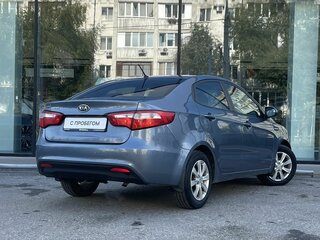 2012 Kia Rio 4-speed III, голубой, 877000 рублей, вид 5