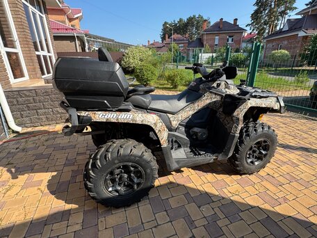 2013 BRP Can-Am Outlander MAX 650, зелёный, 1100000 рублей, вид 1