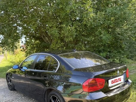 2007 BMW 3 серии 320i V (E90/E91/E92/E93), чёрный, 900000 рублей, вид 3