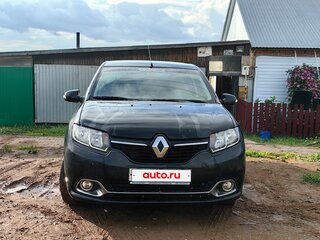 2014 Renault Logan II, чёрный, 485000 рублей, вид 1