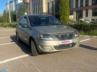 2011 Renault Logan I Рестайлинг, бежевый, 330000 рублей, вид 2