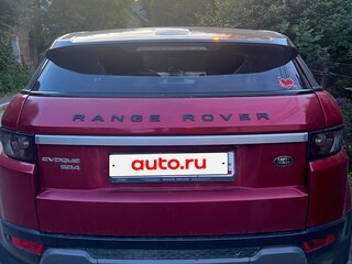 2012 Land Rover Range Rover Evoque 6-speed I, красный, 1850000 рублей, вид 2