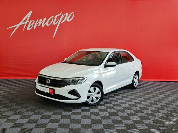 2021 Volkswagen Polo VI, белый