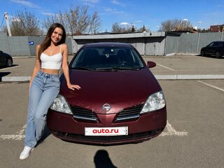 2004 Nissan Primera III (P12), красный, 289000 рублей, вид 1